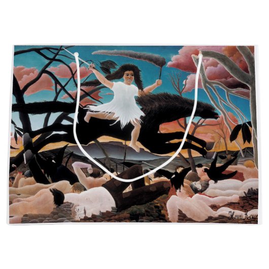 戦争、アンリ・ルソー， 1894 ラージペーパーバッグ (正面)