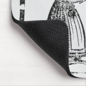 戦争、パンフレットのshowiからのイラストレーションに行って下さい マウスパッド (コーナー)