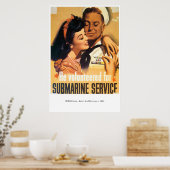 戦争 – ポスター–01 ポスター (キッチン)