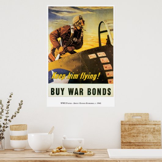 戦争 – ポスター–11 ポスター (キッチン)