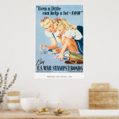 戦争 – ポスター–18 ポスター (キッチン)