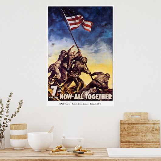 戦争 – ポスター–23 ポスター (キッチン)