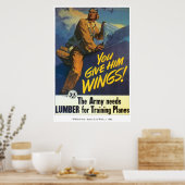 戦争 – ポスター–40 ポスター (キッチン)