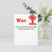 戦争 ポストカード (スタンド正面)