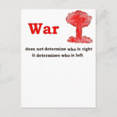 戦争 ポストカード (正面)