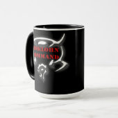 戦争! 単一性! 訓練! (黒いギア) マグカップ (正面左)