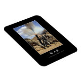 戦争：感動的引用文1 マグネット (右側)