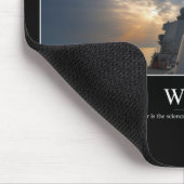 戦争:感動的引用文2 マウスパッド (コーナー)