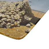 戦争（死と破壊）(スカル) カッティングボード (角)