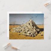 戦争（死と破壊）(スカル) カード (正面/裏面インサイチュ)