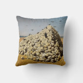 戦争（死と破壊）(スカル) クッション (裏面)