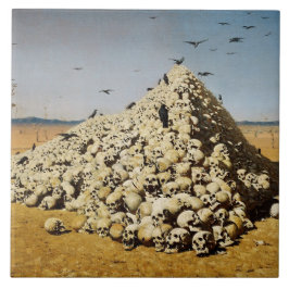 戦争（死と破壊）(スカル) タイル