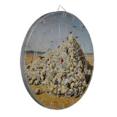 戦争（死と破壊）(スカル) ダーツボード (正面左)