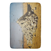 戦争（死と破壊）(スカル) バスマット (正面縦)