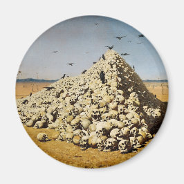 戦争（死と破壊）(スカル) マグネット