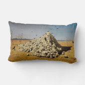 戦争（死と破壊）(スカル) ランバークッション (裏面)