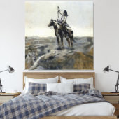 "戦争"西絵画のチャールズMラッセル キャンバスプリント (インサイチュ (寝室))