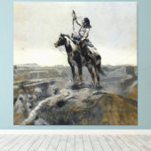 "戦争"西絵画のチャールズMラッセル キャンバスプリント (インサイチュ (ウッドフロア))