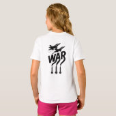 戦争 Tシャツ (裏面フル)