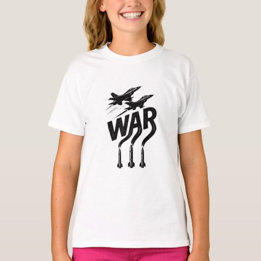 戦争 Tシャツ (正面)