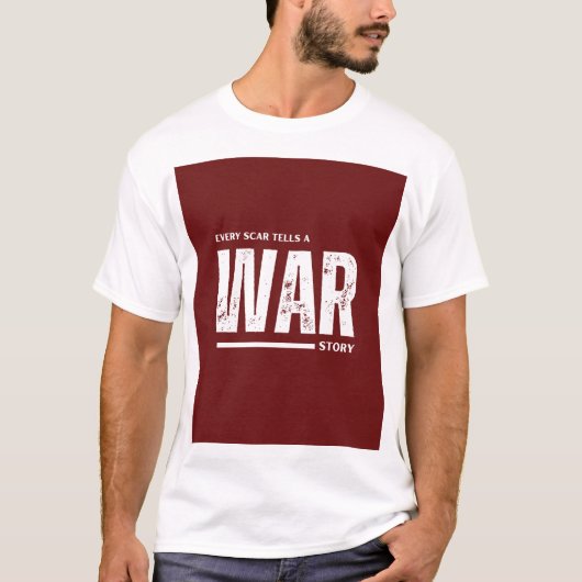 戦争 Tシャツ (正面)