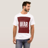 戦争 Tシャツ (正面フル)