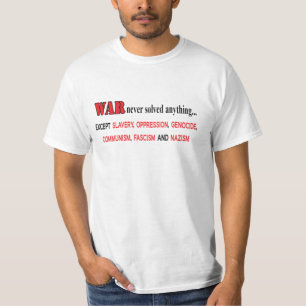 戦争 Tシャツ