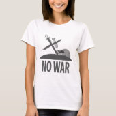 戦争Tシャツなし Tシャツ (正面)