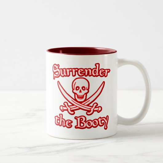 戦利品を渡す ツートーンマグカップ (右)