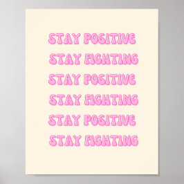 戦前向きい続けろ ポスター