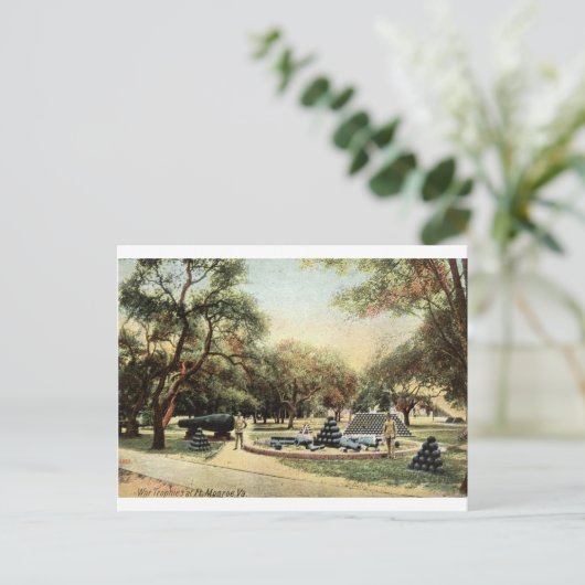 戦勝記念品モンローバージニア1914ヴィンテージ ポストカード (スタンド正面)