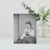 戦国時代の美しい未知の女性 ポストカード (スタンド正面)