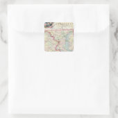 戦地地図 スクエアシール (バッグ)