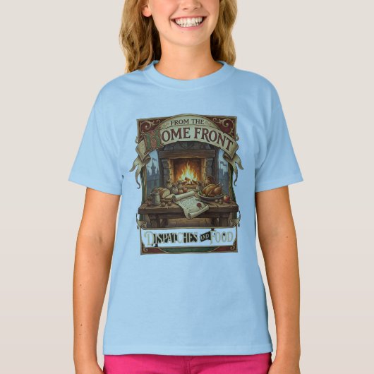 戦場から家へ Tシャツ (正面)