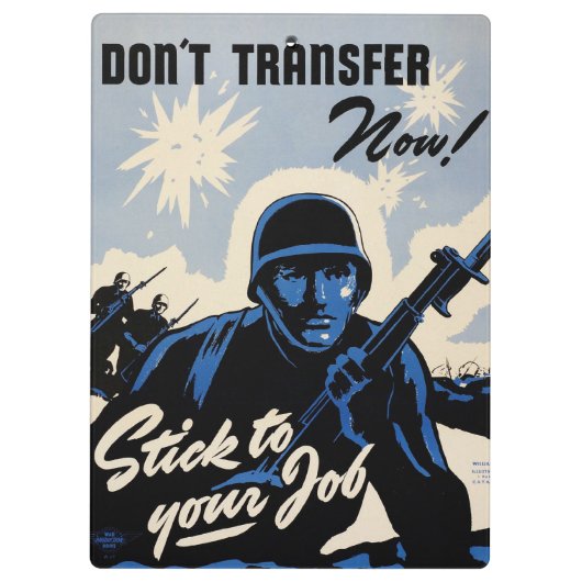 戦場でのアメリカの戦士によるビーチヘッドアタック クリップボード (裏面)