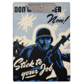 戦場でのアメリカの戦士によるビーチヘッドアタック クリップボード (正面)