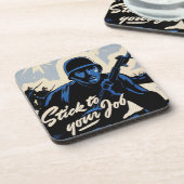 戦場でのアメリカの戦士によるビーチヘッドアタック コースター (左側)