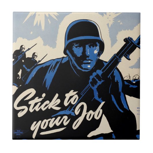 戦場でのアメリカの戦士によるビーチヘッドアタック タイル (正面)