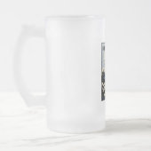 戦場でのアメリカの戦士によるビーチヘッドアタック フロストグラスビールジョッキ (左)