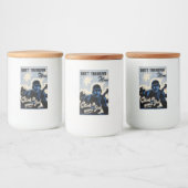 戦場でのアメリカの戦士によるビーチヘッドアタック フードラベル (ボトル)