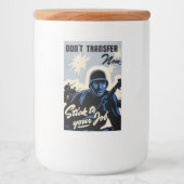 戦場でのアメリカの戦士によるビーチヘッドアタック フードラベル (正面)