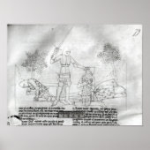 戦場で騎士を武装させる ポスター (正面)