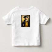 戦場のジョージ・ワシントン トドラーTシャツ (裏面)