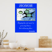 戦場の崇高な精神を操る名誉 ポスター (キッチン)