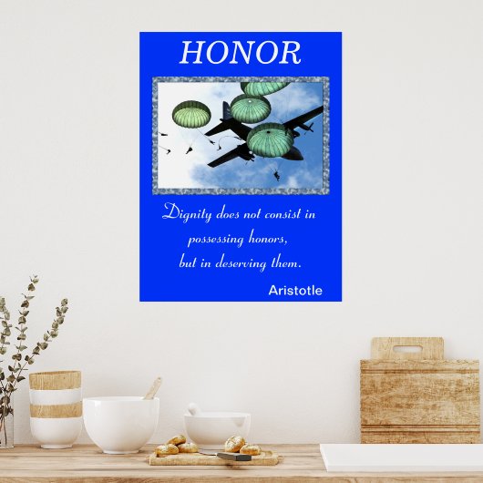 戦場の崇高な精神を操る名誉 ポスター (キッチン)