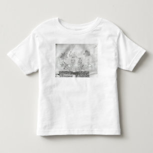 戦場の騎士の武装 トドラーTシャツ