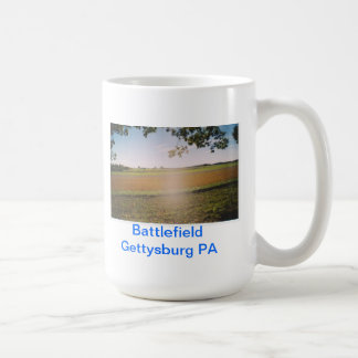 戦場のGettysburg PA コーヒーマグカップ