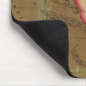 戦場を示すメキシコ地図 マウスパッド (コーナー)