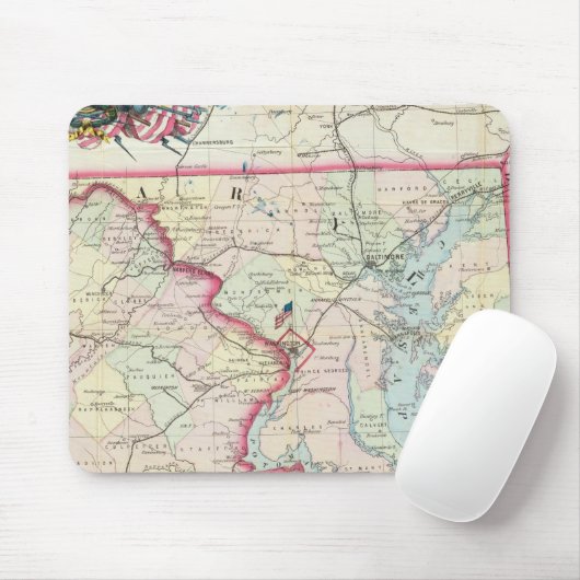 戦場地図 マウスパッド (マウス)