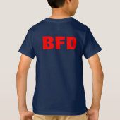 戦場BFD Tシャツ (裏面)